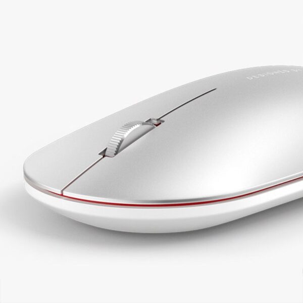 Xiaomi-Mouse de Jogo Sem Fio Portátil, 1000dpi, 2.4GHz, Bluetooth Link, Mouse Óptico, Mini Mouse de Metal Portátil, Original, Moda - Image 4